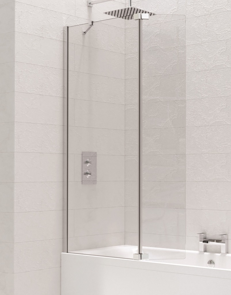 Kudos Ultimate10 Fold Away Left Hand Deflector Panel - Chrome