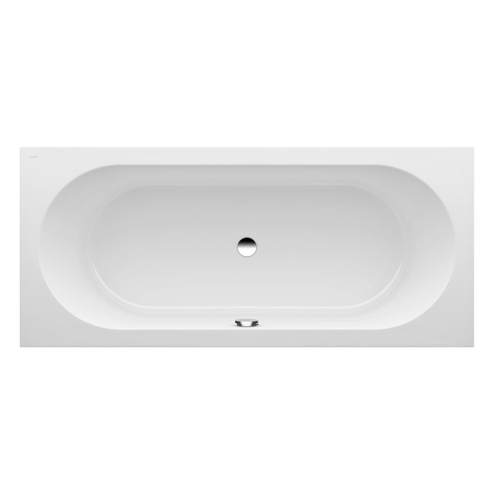 Laufen Pro Drop-In Bath - Rectangular 1700 W 502 H x 750 Dmm with Integrated Overflow - White 11