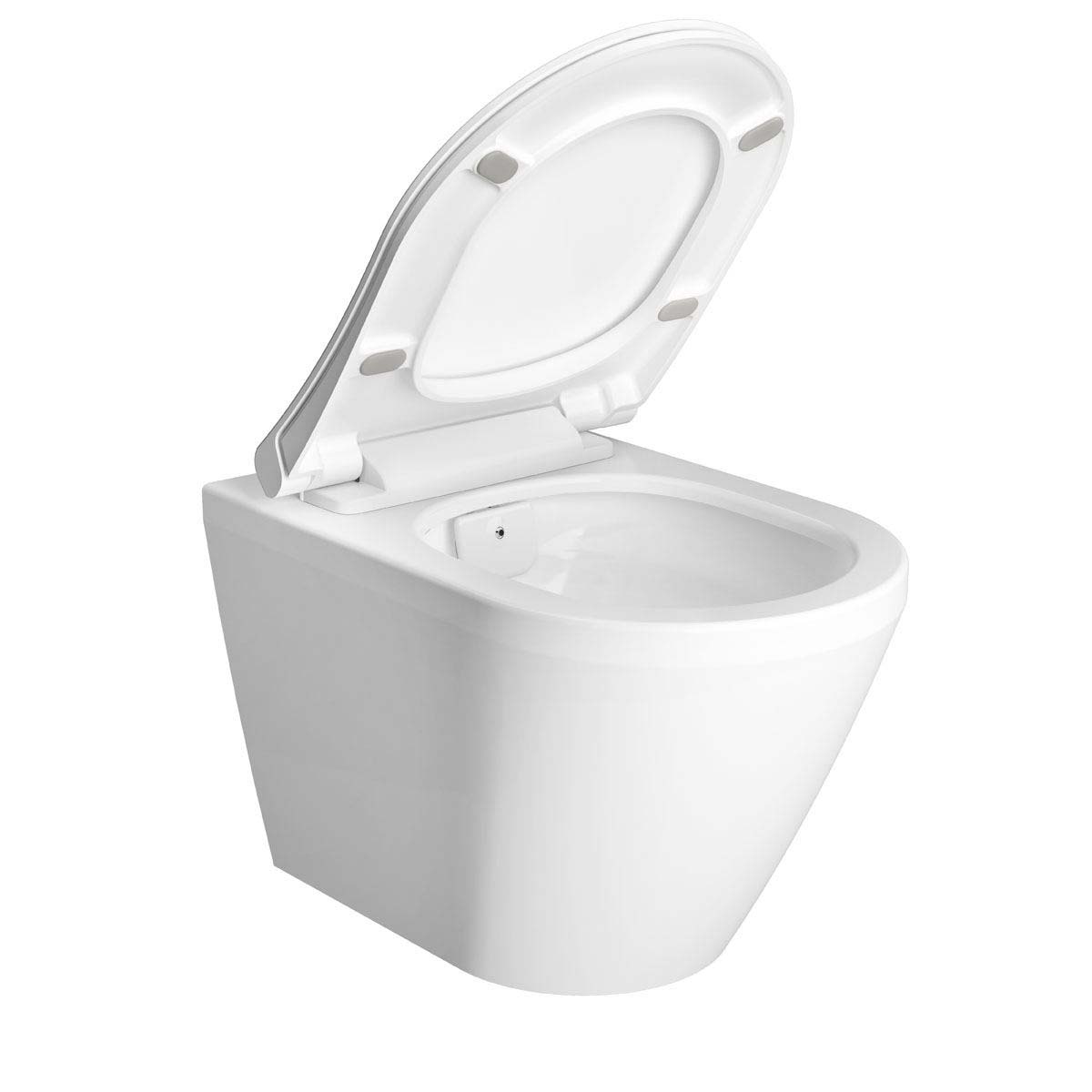VitrA Integra Aquacare Wall Hung WC with Bidet Function - White 7