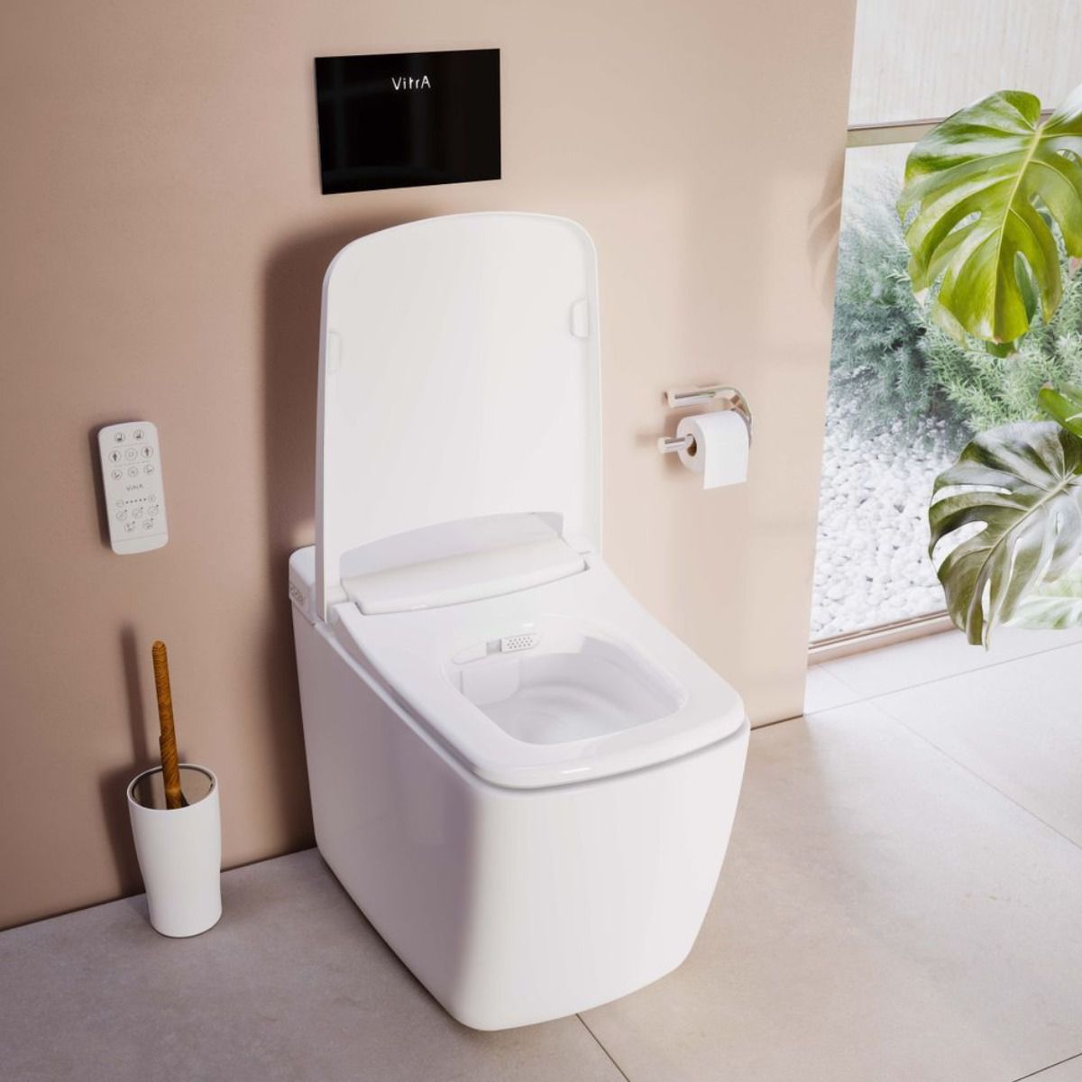 VitrA V-Care Prime Smart Floorstanding WC - White 8