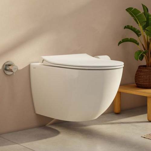 VitrA Sento Aquacare Sento Wall Hung WC with Bidet Function - White 5