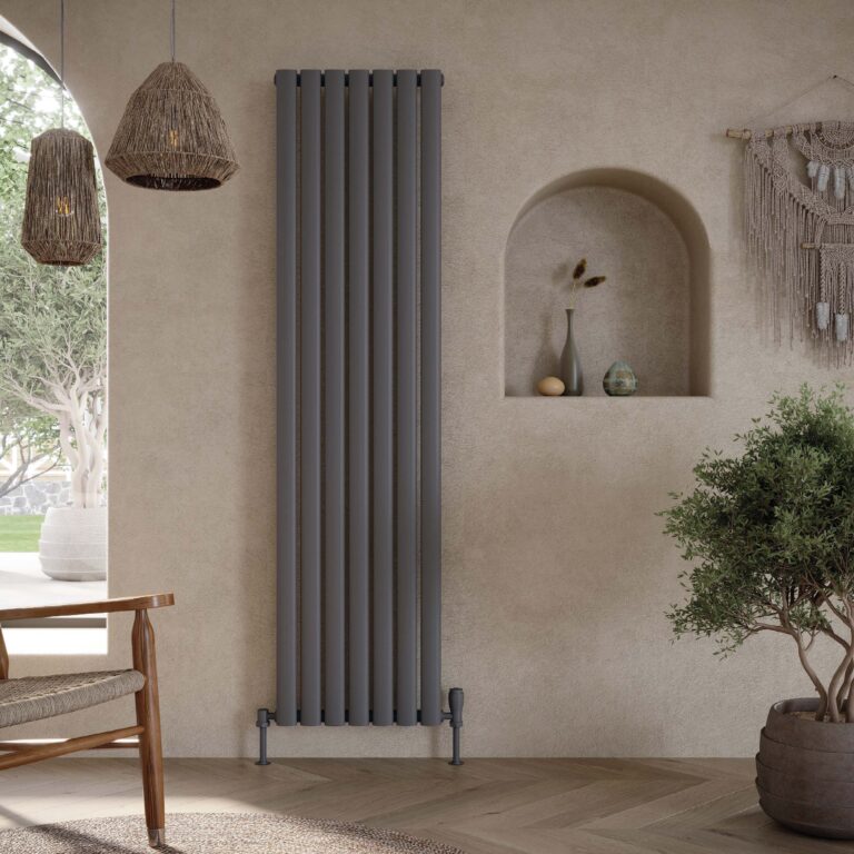Bayou Apex Towel Rail Holder - Anthracite