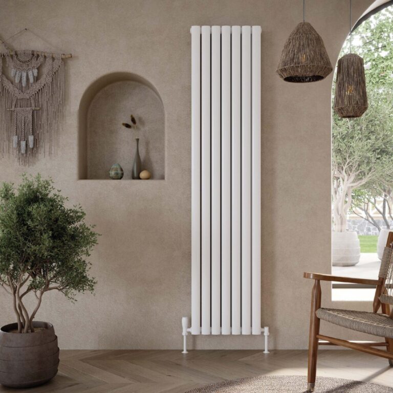 Bayou Apex Towel Rail Holder - White