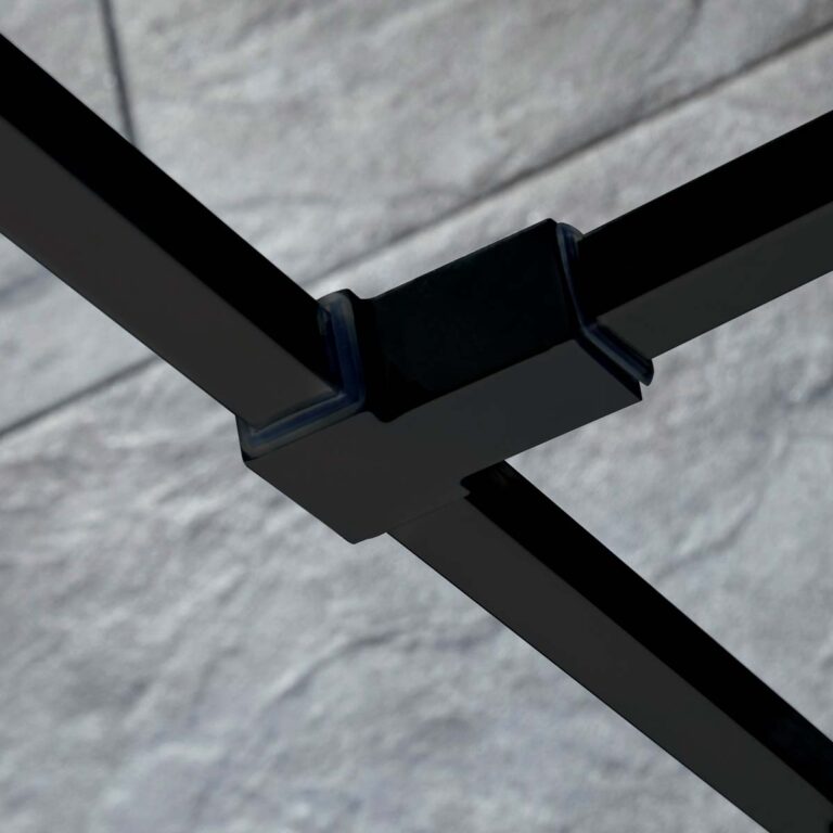 Bayou S8 Wetroom Profile Pack - Matt Black