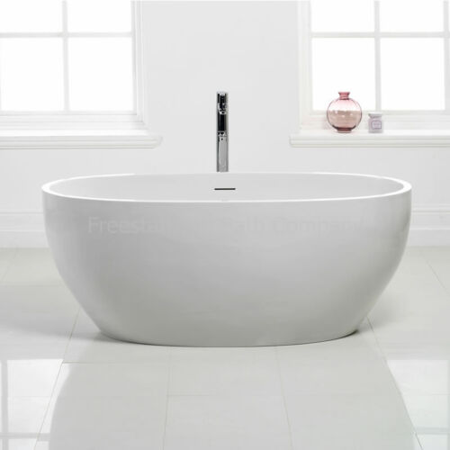 British Baths Strato Micro Freestanding Bath 1355mm x 705mm - White