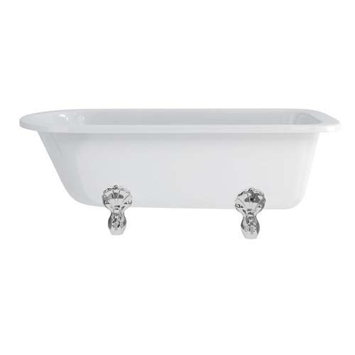 Burlington Blenheim Single Ended 170 x 75cm Bath Excludes Feet - White