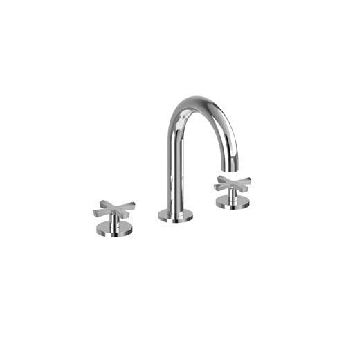 Riviera Brassware 3 Hole Deck Basin Mixer - Chrome 12