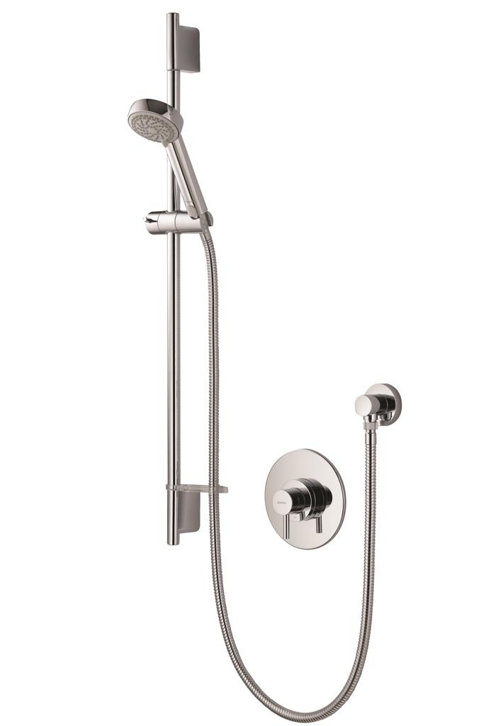 Aqualisa Siren Concealed Mixer Shower with Adjustable Head - Chrome