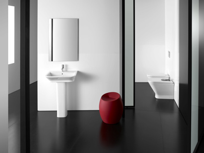 Roca The Gap Floor Standing Bidet Open Back - White
