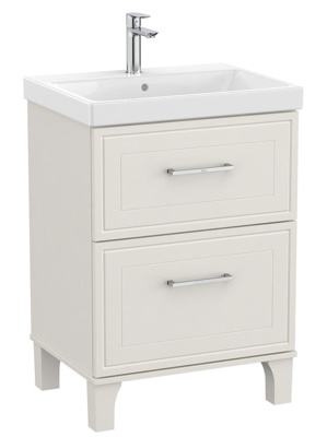 Roca Romea Vanity Unit 600mm & Basin - Matt White
