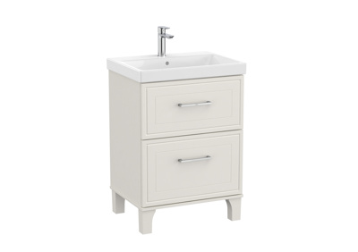Roca Romea 600mm Vanity Unit Only - Matt White
