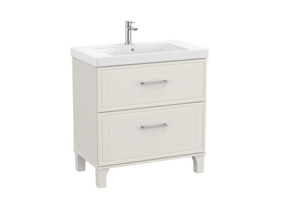Roca Romea 800mm Vanity Unit Only - Matt White