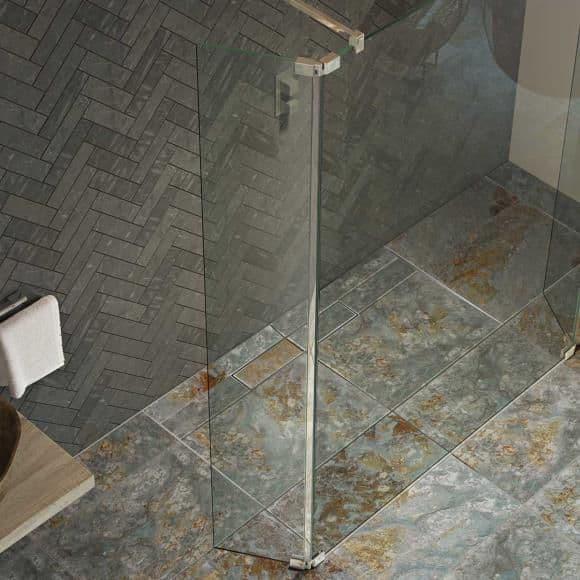 Kudos Ultimate Deflector Panel 400mm Right Hand - Chrome