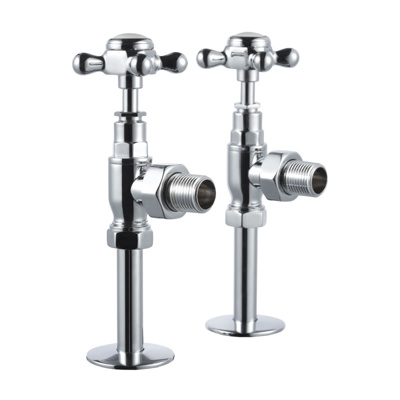 Burlington Angled Radiator Valves (Pair)