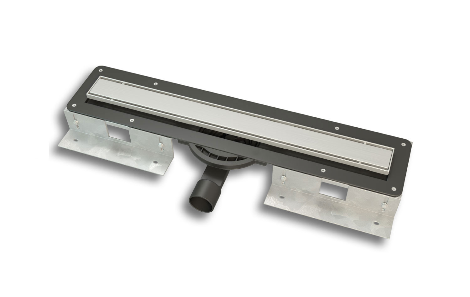 Series 1 Linear Drain Single Trap Centre Outlet